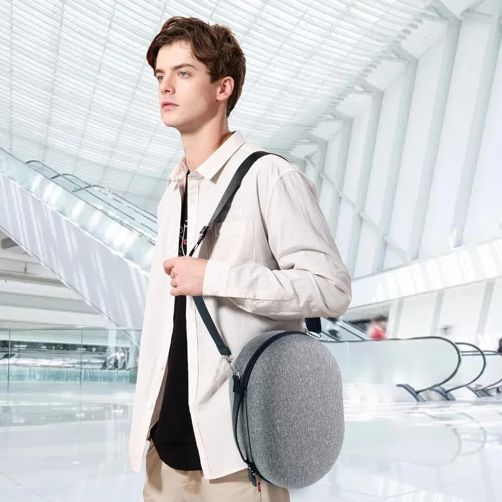 Gray VR Headset Carrying Case